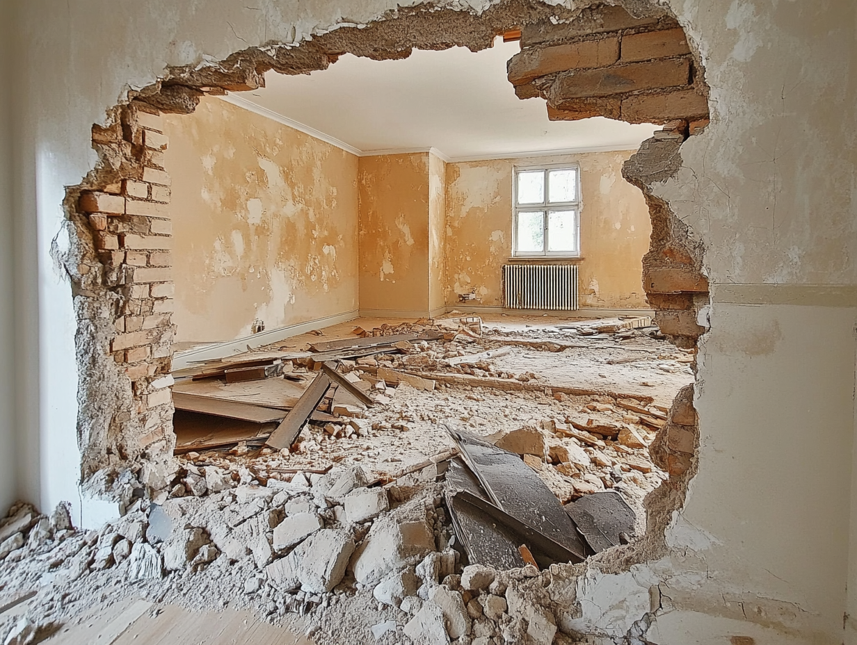 Entfernung einer nichttragenden Innenwand